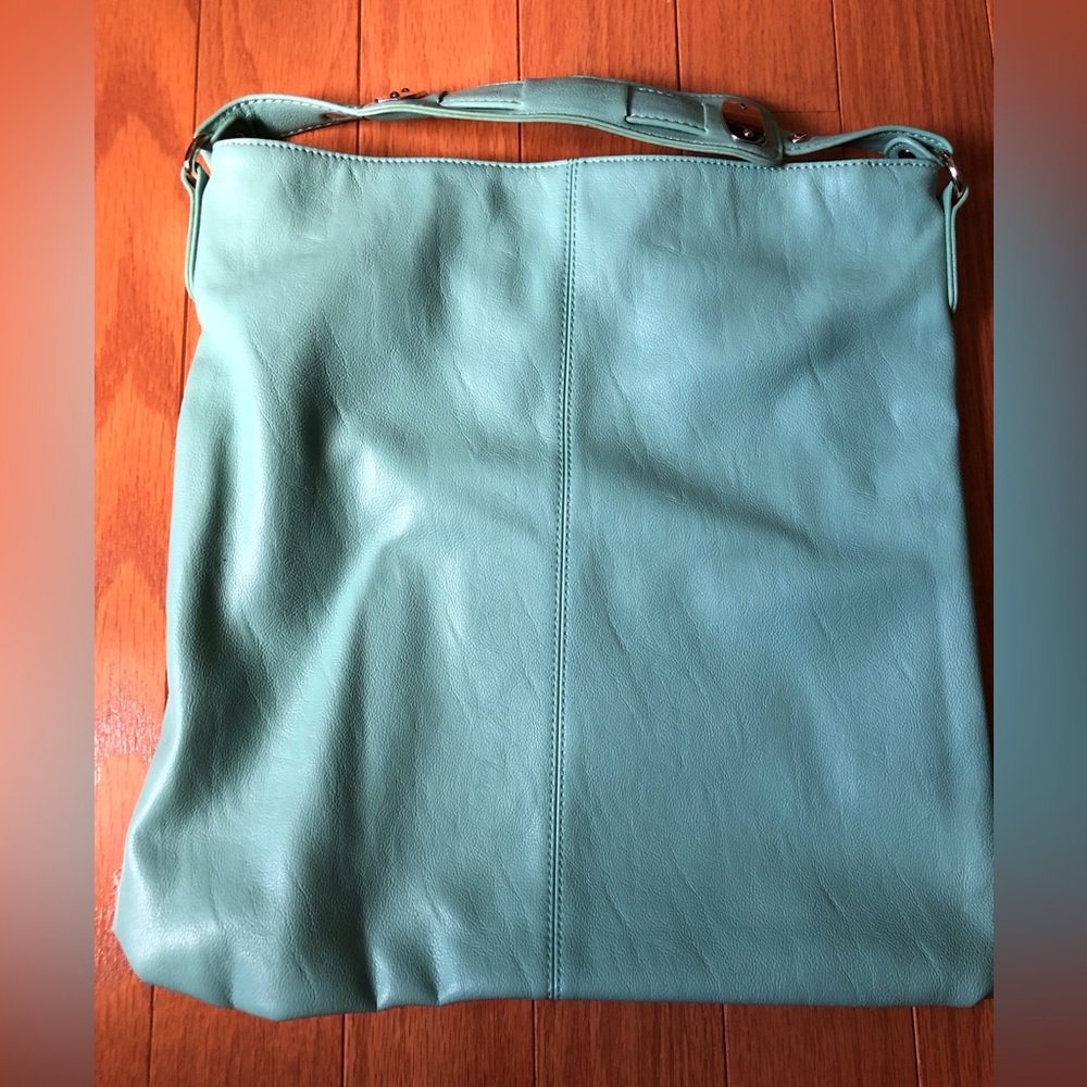 Beautiful light mint colored Express handbag